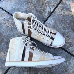 Nine West Femmr Hi 300 Canvas Sneakers